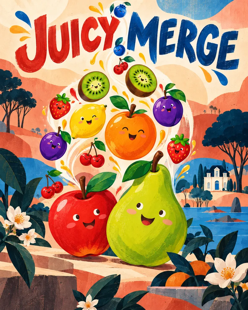 Juicy Merge mod cover for StreamToEarn