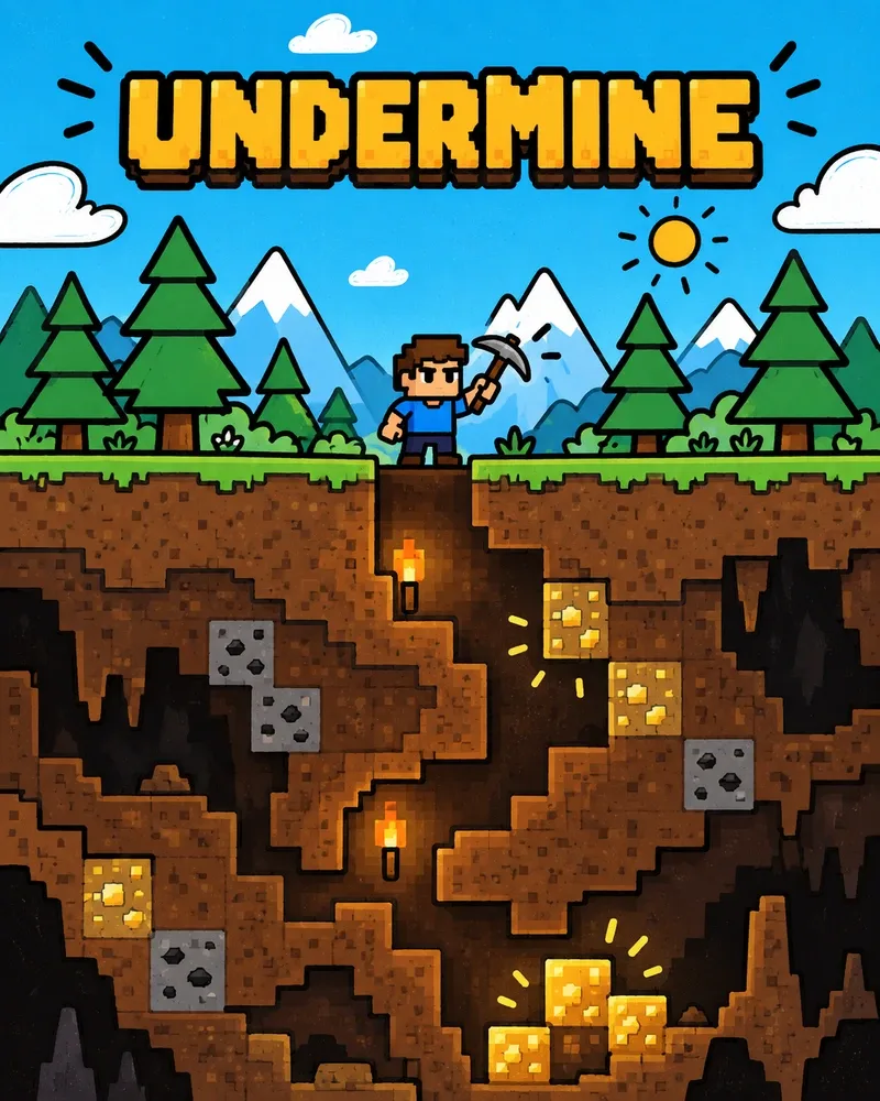 Undermine mod cover for StreamToEarn